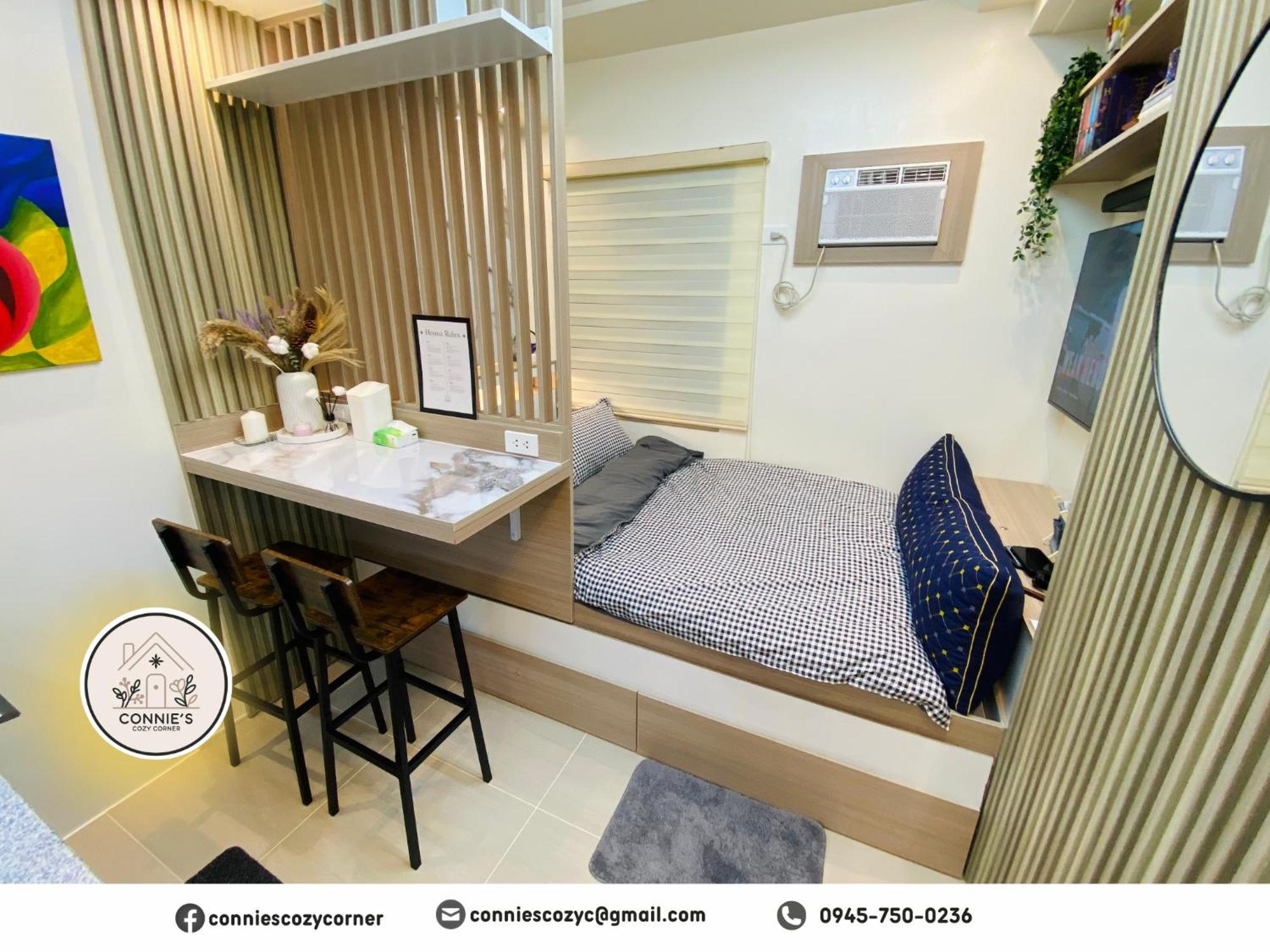 Connie's Cozy Corner - Stylish Unit In Cubao Aparthotel