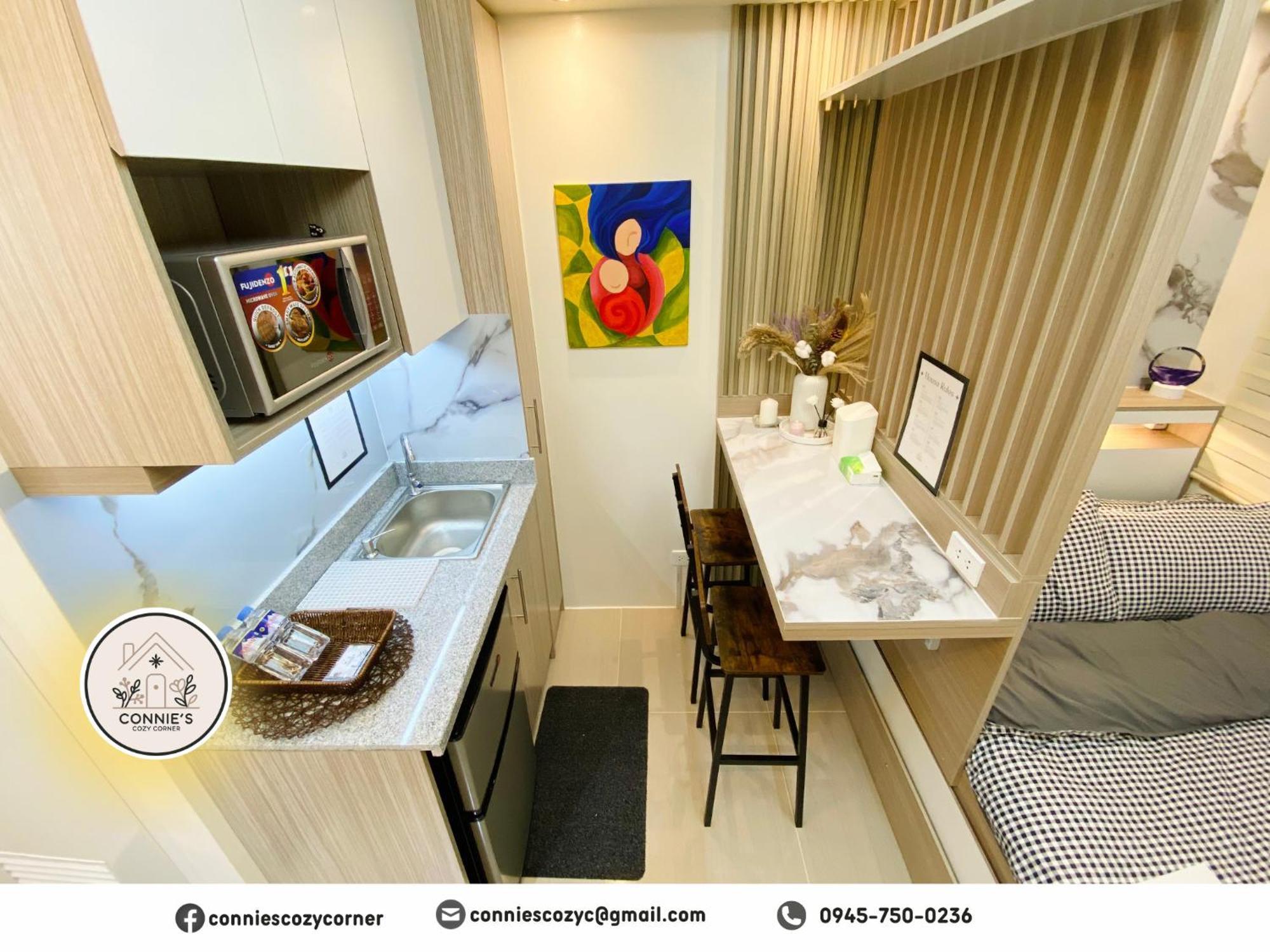 Connie's Cozy Corner - Stylish Unit In Cubao Aparthotel *