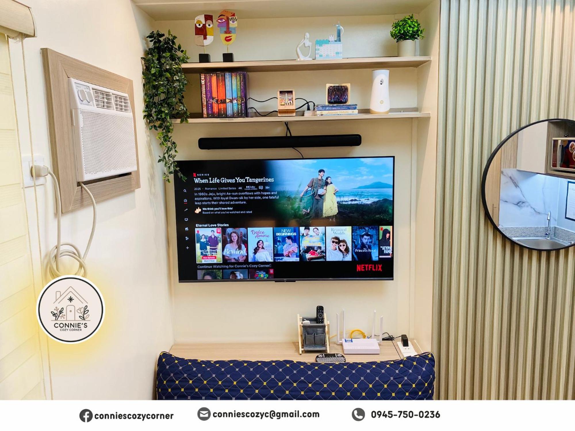 Aparthotel Connie's Cozy Corner - Stylish Unit In Cubao *